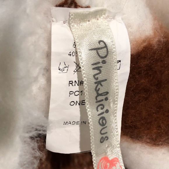 Pinkalicious Brown/White Poncho  OSFM - Picture 3 of 4